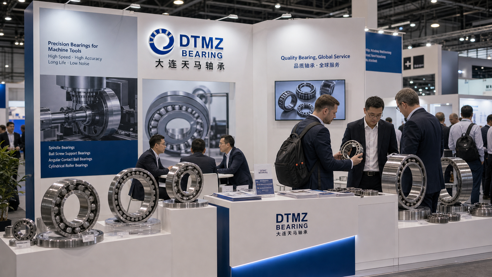 EMO Hannover 2023 — DTMZ Bearing exhibition